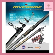 AZIZ^ JORAN ANTENA SURF ELITO RIVERSIDE 360 390 420 450 SURF PANCING PANTAI CARBON SEPERTI TICA RIVE