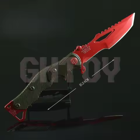 24cm/9.45in Arena Breakout Knife Game Peripheral Knife Weapons Model Desktop Display Ornaments Colle