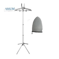 Foldable Garment Steamer Stand with for Clothes, Adjustable Steamer Rack with Two Clips for Suit Shi