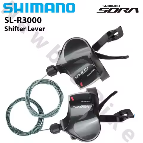 SHIMANO SORA R3000 SL-R3000 Shifter Lever Left 2Speed Right 9Speed A Pair Shifter for Road Bike Orig