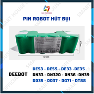 Pin robot hút bụi Debot DN33 DN320 DN36 DN39 DD35 DD37 DD33 DE53 DE55