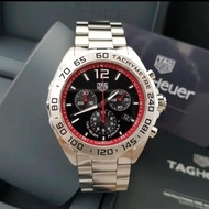 Tag Heuer F1 Black Red Quartz Chronograph Watches 43MM CAZ101Y.BA0842