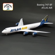Boeing 747-8F Atlas Air Assembly Paper Model - MohinhgiayVN