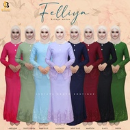 FELLIYA MINI KURUNG PLUS SIZE LACE KEBAYA MODEN