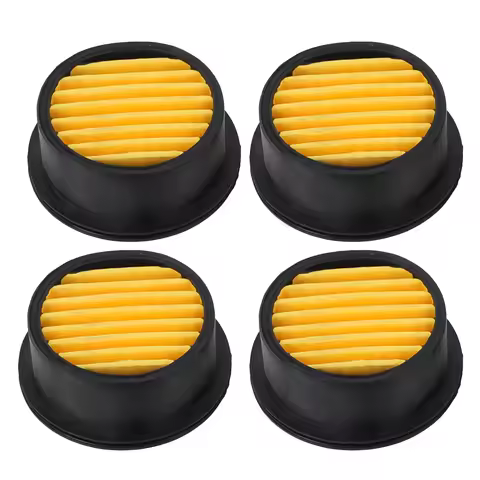 4Pcs Air Compressor Filter Kit Element Silencer Muffler Filter Vacuum Cleaner Pump Element Inside Ai