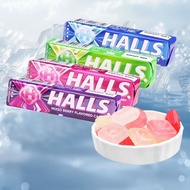Thailand Imported halls halls Mint Strong Cool Lozenges Fresh Breath Fruit Hard Candy Snacks 6.8