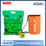 Teloon Tennis Ball 30/60Pcs, for Men Women Beginner Practice, Adult Training Tennis Balls