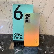 ☁️「極新福利機」OPPO Reno6 8g/256g 星河藍 台灣公司貨