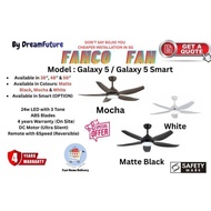 CHEAPEST INSTALLATION Fanco Fan Galaxy (SMART Optional)DC Celling Fan w 24w light 3tone