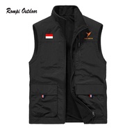 Premium Lalamove logo parachute vest Lalamove waterproof ojol driver vest Lalamove custom parachute 