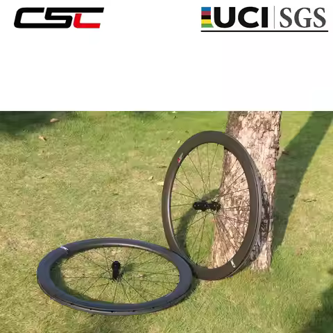 CSC GRAVEL Carbon Wheelset Ratchet System 54T Disc Brake Cyclocross 700C Wheels Center Lock SHIMAN0