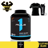 RULE1 Whey Protein Blend  Whey Contrate Isolate (5.02LBS/ 2.28KG)