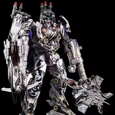 Black Mamba LS01 LS01S Nitrogen Zeus Aircraft Transformation Robots Toys Action Figures Model Height