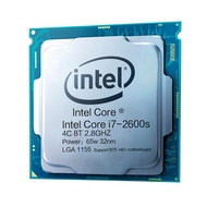 Intel Core I7 2600 i7 3770 I7 2600K I7 3770S CPU LGA1155 ที่ใช้แล้ว Intel h61 B75  Support B75 motherboard cpu