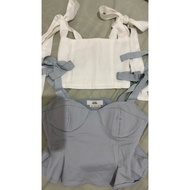 Love Bonito Aleana Bustier Top
