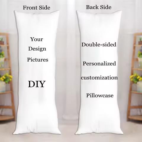 DIY Custom Pillowcase Made Your Own Pictures Hugging Body Pillowcase Cartoon Game Room Decoration Da