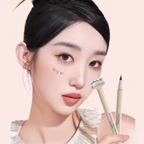 DEZONE Double Head Lower Eyelashes Seal Makeup Original Products Set Waterproof And Non Smudging Bla