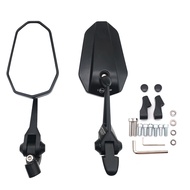 อะไหล่แต่งกระจกด้านข้างกระจกมองหลังรถจักรยานยนต์กระจกเงาใส Mt07ถอยได้360องศาใช้ได้กับ Aosaex/AOS9รถส