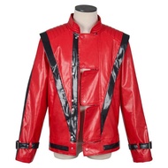 S-Halloween Costume Costume Jackson cosplay Red Leather Jacket cosplay 5.9
