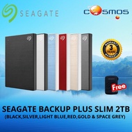 Seagate Backup Plus Slim 2TB FREE Seagate Pouch