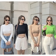 Intuon Party crop Beautiful Top Long Sleeve T-Shirtnista (INT3F)