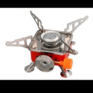 Kompor Camping Portable Mini Kotak Tabung Gas Kovar Set Masak / Kompor