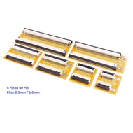 FFC FPC Extension Zip Connector Board 0.5mm 1.0mm Pitch 4p to Various Pin Extend PCB