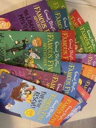Enid Blyton 英文小說套裝the famous five