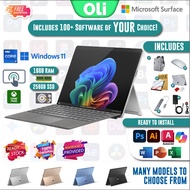 Microsoft Surface Pro 11/7+/7/6/5/4/3 + Keyboard + Mousei7 + Bag+ USB Hub Core i5/  i3 16GB RAM 512G