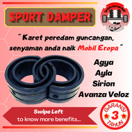 Karet Spring Buffer Sport Damper Dumper Shock Per Mobil Agya Ayla Sirion Avanza Veloz