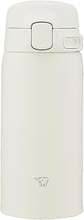 Zojirushi SU-BA36-WM Water Bottle, 12.2 fl oz (360 ml), Easy to Clean, Dishwasher Safe, Seamless Sto