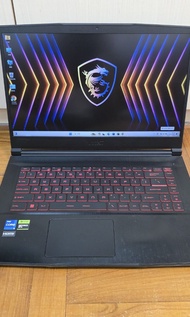 (3050顯咭)MSI thin 15 GF63 手提電腦