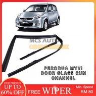 PERODUA MYVI DOOR GLASS RUN CHANNEL