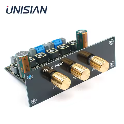 UNISIAN Panel of TPA3116 2.1 Amplfier Line extended potentiometer Fixed chassis panel only for our s