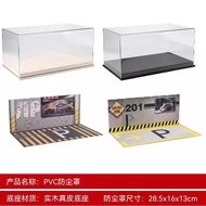 1:24 Diecast Car Display Case Acrylic Case With LED Diorama Parking