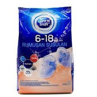 Dutch Baby 6-18 Bulan Rumusan Susulan 550g/850g Susu Serbuk Bayi Berkhasiat 1Formula Milk Baby early