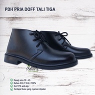 OFFICIAL WORK SERVICE PDH SHOES FOR THE TNI POLRI SECURITY SATPAM DOVE MEN'S PASKIBRA SHOES/