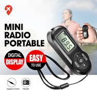 Mini Radio Portable | Fm Radio Pocket With Digital Display | 收音機 小型 迷你
