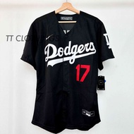 Ohtani Shohei #17 LA Los Angeles Dodgers black MLB baseball jersey T-shirt shirt special edition 202