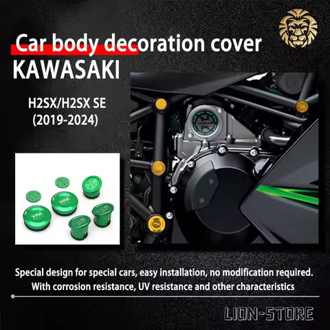 FOR KAWASAKI H2SX H2 SX H2SX SE 2019 2020 2021 2022 2023 2024 Motorcycle accessories Car body decora