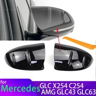 for Mercedes-Benz GLC X254 C254 200 300 350 400 GLC43 GLC63 43 63 2023-2025 Rear View Mirrors Case T