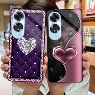 W525 SOFTCASE GLASS SHINY OPPO A5i A5 PRO OPPO A5 2025 OPPO A5X RENO 14 14F RENO 13F 13 A3X A3 PRO A