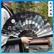 ♞,♘abaniko pamaypay pamaypay foldable Ancient fan folding fan boy Chinese wind dragon student domin