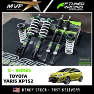 Ftuned X Series Adjustable High Low Soft Hard -  Toyota Yaris Xp152 / Vios ( 18 MONTH WARRANTY )