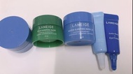 （全部150）蘭芝Laneige 睡美人香氛水凝膜 晚安凍膜 原味 積雪草 亮眼凝凍 水酷肌因保濕導入液 晶透潤白素顏隔離乳 #23返鄉