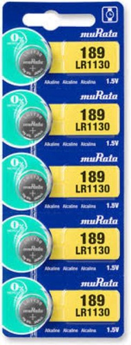 KARUNIA JAM - MURATA 189 LR1130 BATTERY LR 1131 ORIGINAL BUTTON WATCH BATTERY