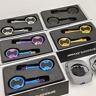 WAHOO จักรยานเสือหมอบแป้นถีบจักรยาน149Gแป้นถีบจักรยานแบบยืดได้ทำจากไทเทเนียมอัลลอยที่เหยียบ