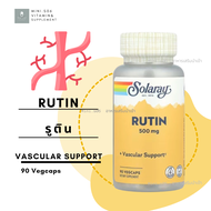 [รูติน] Solaray, Rutin (500 mg) x 90 แคปซูล (VegCaps)