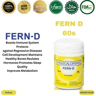 IFERN Fern Vitamins Orihinal D 60 Softgels Cholecalciferol 1 ...