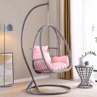 H-Y/ Cradle Chair Glider Swing Home Indoor Balcony Princess Hanging Basket Rattan Rocking Chair Lazy Rattan Chair Intern